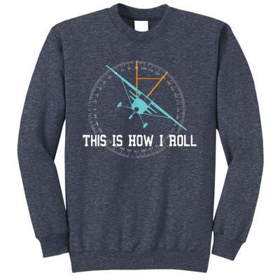 This Is How We Roll Pilot Shirts Funny Airplane Aircraft Tees Sweatshirt