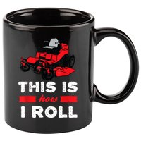 This Is How I Roll Zero Turn Riding Lawn Mower Image 11oz C Handle Ceramic Mug