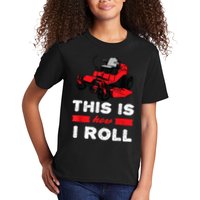 This Is How I Roll Zero Turn Riding Lawn Mower Image Kids T-Shirt