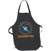 This Is How I Roll Airplane Pilo Aviation Full-Length Apron With Pockets