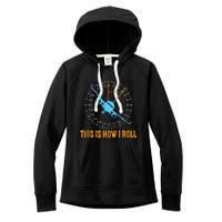 This Is How I Roll Airplane Pilo Aviation Women's Fleece Hoodie