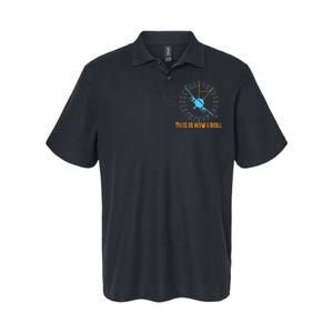 This Is How I Roll Airplane Pilo Aviation Softstyle Adult Sport Polo