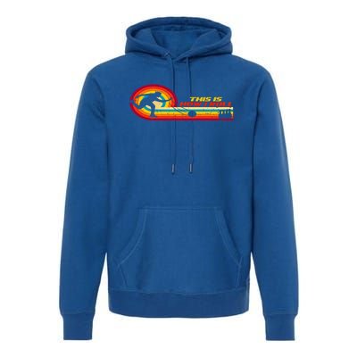 This Is How I Roll Bowling Team Gift Premium Hoodie