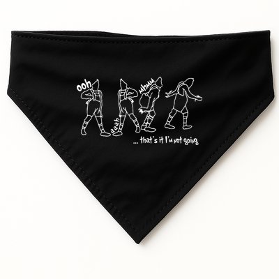 That's It I'm Not Going Funny Anti Christmas USA-Made Doggie Bandana