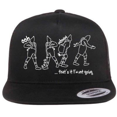 That's It I'm Not Going Funny Anti Christmas Flatbill Hat