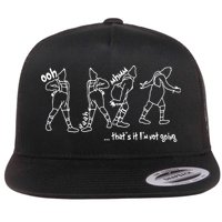 That's It I'm Not Going Funny Anti Christmas Flat Bill Trucker Hat