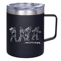 That's It I'm Not Going Funny Anti Christmas 12oz Stainless Steel Coffee Mug