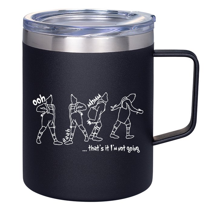 That's It I'm Not Going Funny Anti Christmas 12oz Stainless Steel Coffee Mug