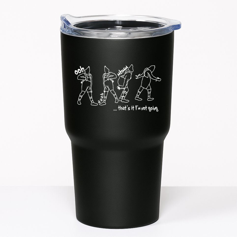That's It I'm Not Going Funny Anti Christmas Tumbler