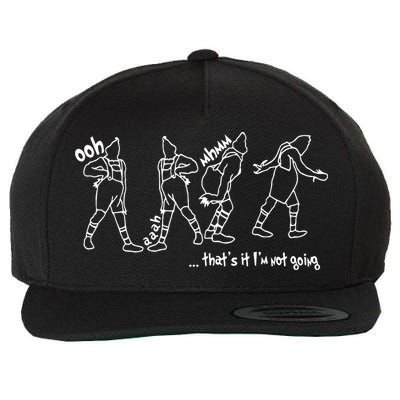 That's It I'm Not Going Funny Anti Christmas Wool Snapback Cap