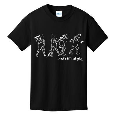 That's It I'm Not Going Funny Anti Christmas Kids T-Shirt