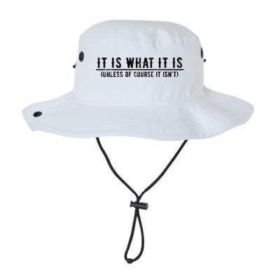 Trendy It Is What It Is Humor Gift Legacy Cool Fit Booney Bucket Hat