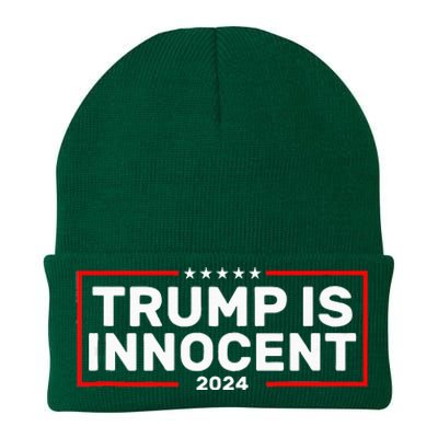 Trump Is Innocent Knit Cap Winter Beanie