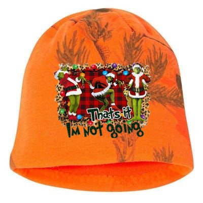 That's It I'm Not Going, Christmas Funny Shirt Kati - Camo Knit Beanie