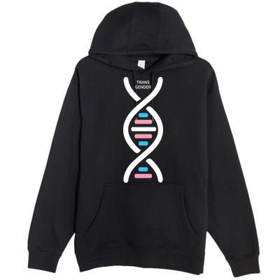 Transgender It's In My DNA Pride Month Premium Pullover Hoodie