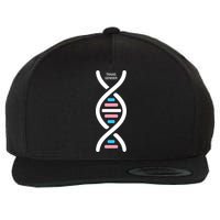 Transgender It's In My DNA Pride Month Wool Snapback Cap
