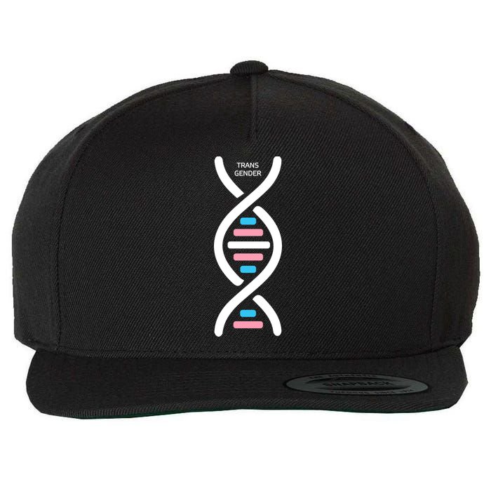 Transgender It's In My DNA Pride Month Wool Snapback Cap
