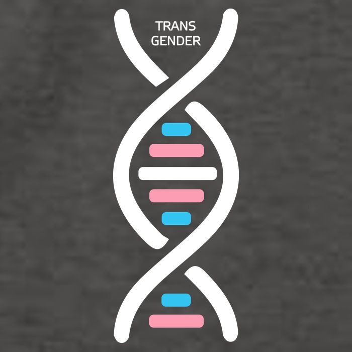 Transgender It's In My DNA Pride Month Vector Backpack