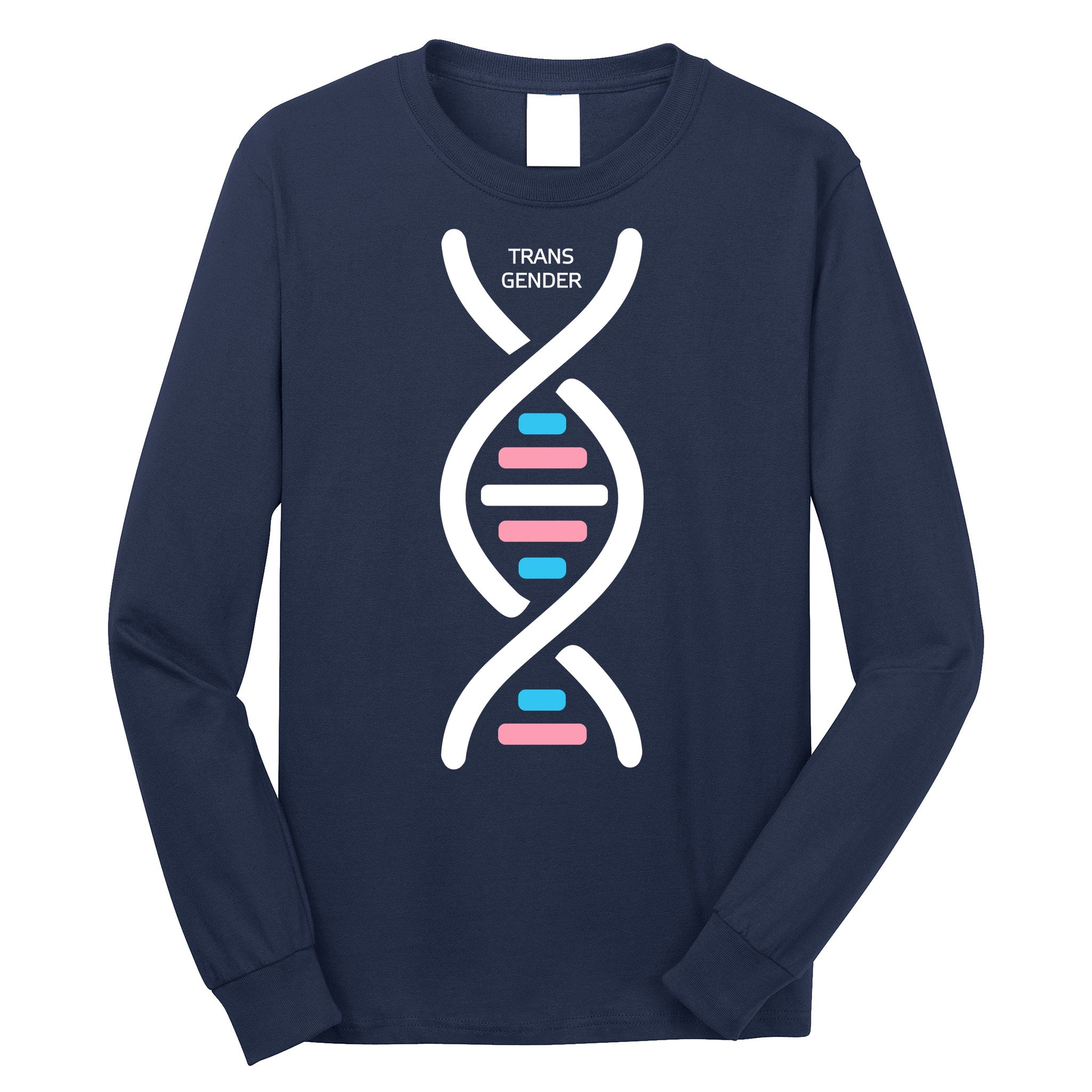 Transgender It's In My DNA Pride Month Long Sleeve Shirt