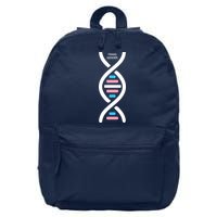 Transgender It's In My DNA Pride Month 16 in Basic Backpack