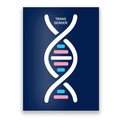 Transgender It's In My DNA Pride Month Poster