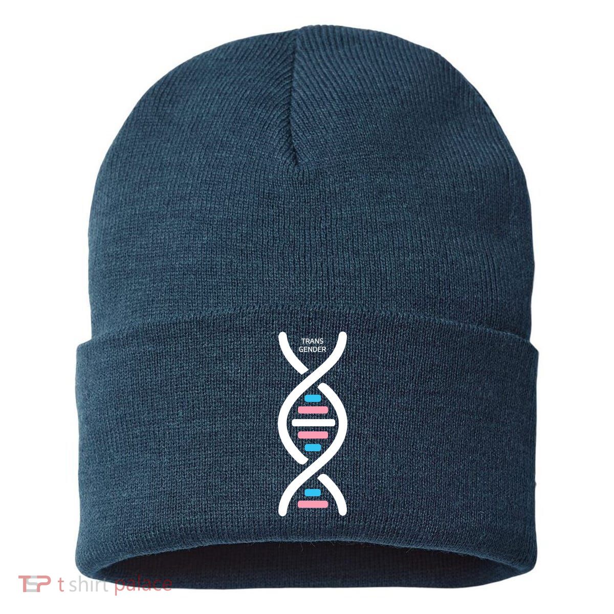 Transgender It's In My DNA Pride Month Sustainable Knit Beanie