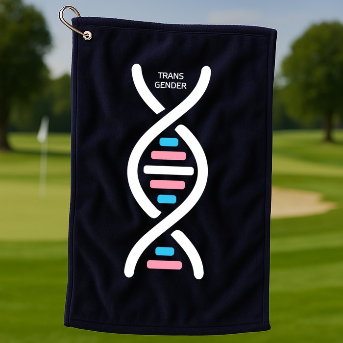 Transgender It's In My DNA Pride Month Golf Towel