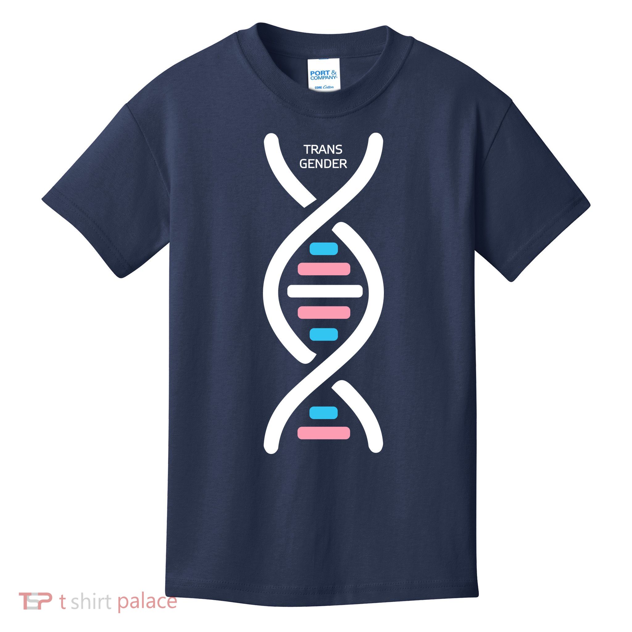 Transgender It's In My DNA Pride Month Kids T-Shirt