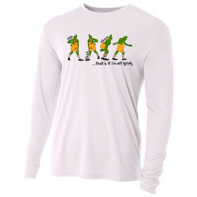 That's It I'm Not Going Funny Grinchmas Cooling Performance Long Sleeve Crew