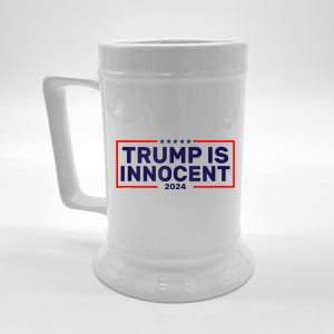 Trump Is Innocent Beer Stein