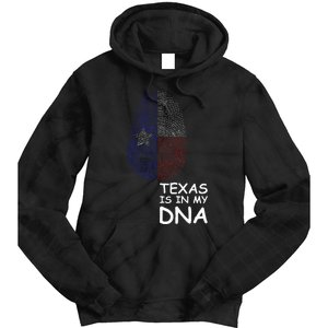 Texas Is In My Dna Tie Dye Hoodie