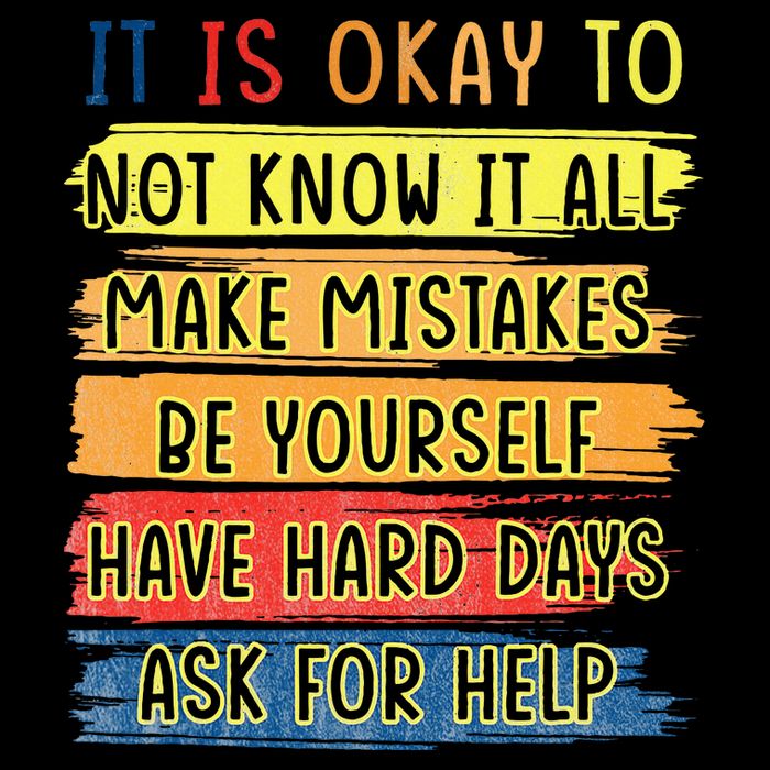 Teacher It Is Okay To Not Know It All Make Mistakes Yourself Mousepad