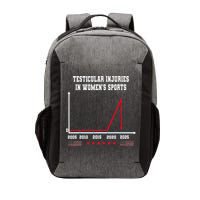 Testicular Injuries in Women's Sports Quirky Vector Backpack