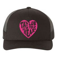 Taylor Is In The Heart Groovy 80s Vintage Yupoong Adult 5-Panel Trucker Hat