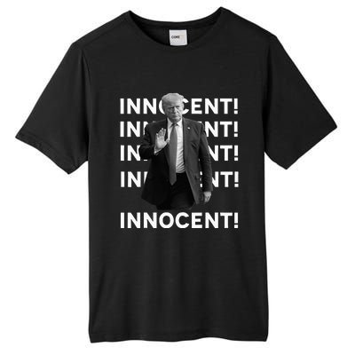 Trump Is Innocent Tall Fusion ChromaSoft Performance T-Shirt