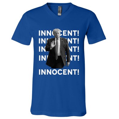 Trump Is Innocent V-Neck T-Shirt