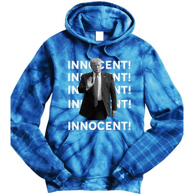 Trump Is Innocent Tie Dye Hoodie