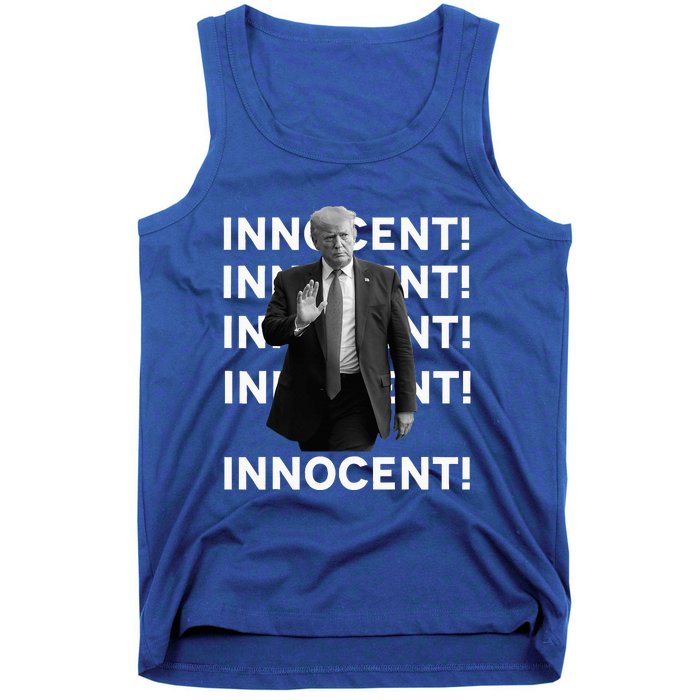 Trump Is Innocent Tank Top