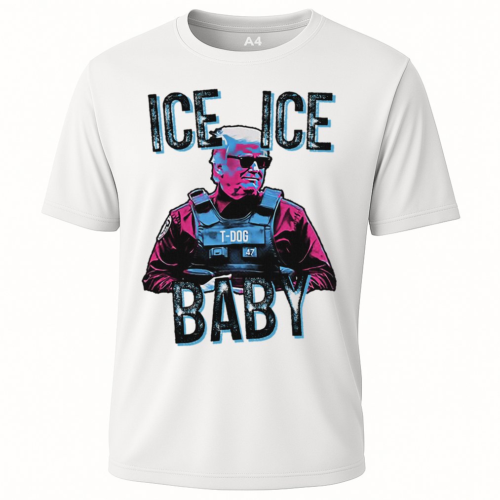 Trump Ice Ice Baby Cooling Performance Crew T-Shirt