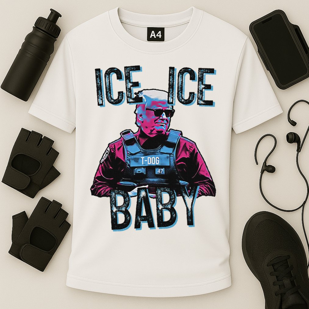 Trump Ice Ice Baby Cooling Performance Crew T-Shirt