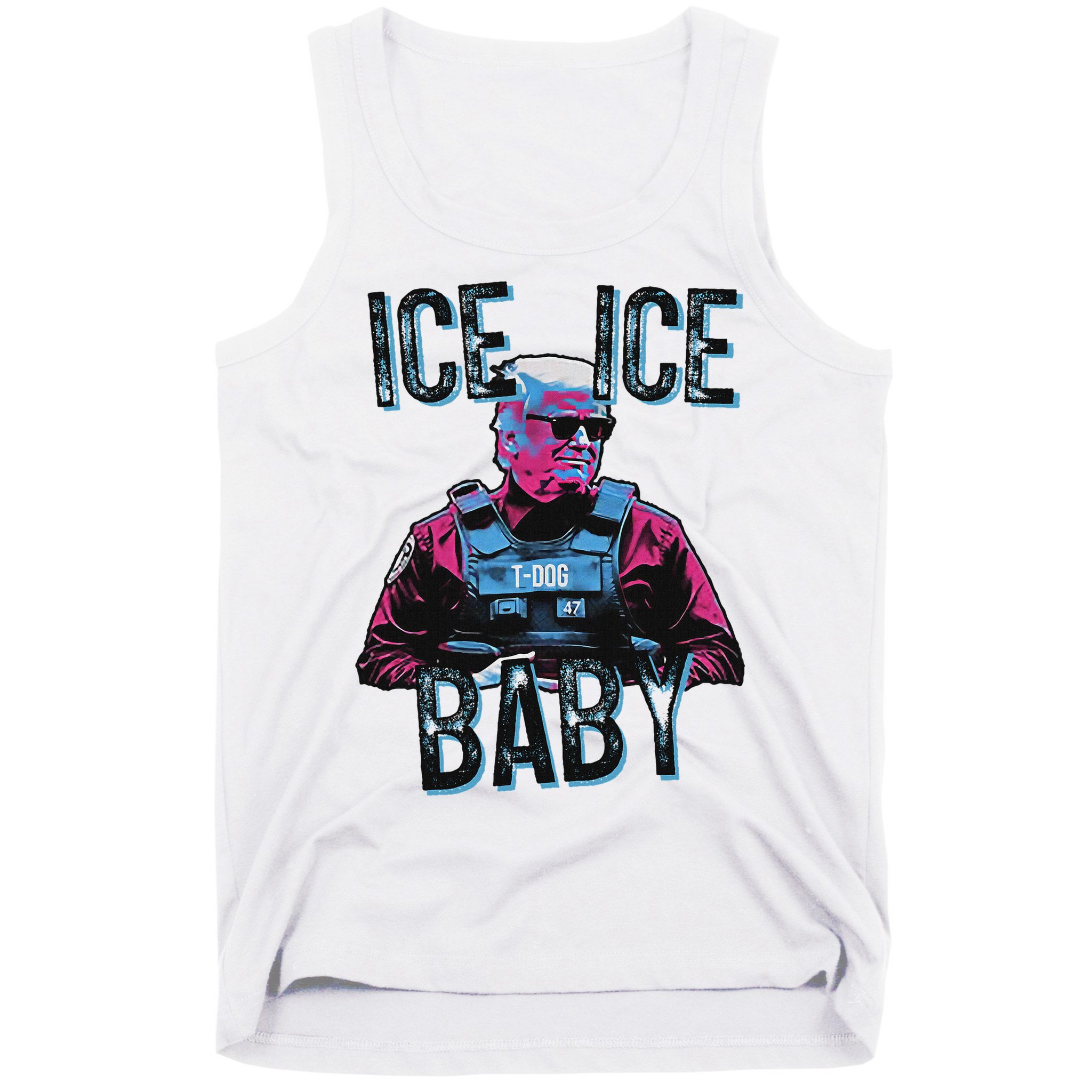 Trump Ice Ice Baby Tank Top