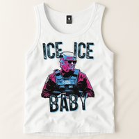 Trump Ice Ice Baby Tank Top