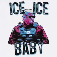 Trump Ice Ice Baby Tank Top