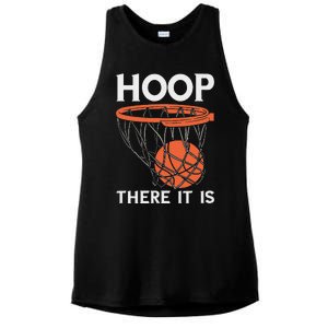 There It Is Basketball Hoop Game Baller Ladies PosiCharge Tri-Blend Wicking Tank