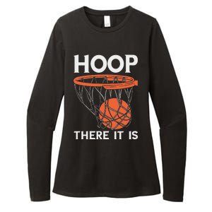 There It Is Basketball Hoop Game Baller Womens CVC Long Sleeve Shirt