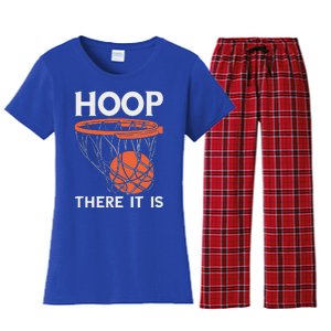 There It Is Basketball Hoop Game Baller Women's Flannel Pajama Set