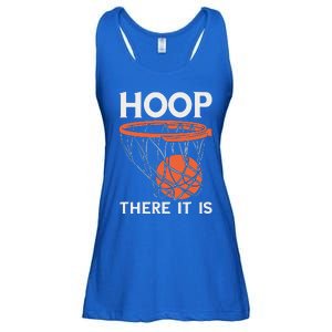 There It Is Basketball Hoop Game Baller Ladies Essential Flowy Tank