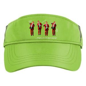 That’S It I’M Not Going Dancing Trump Christmas Adult Drive Performance Visor