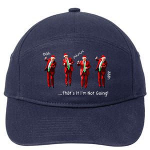 That’S It I’M Not Going Dancing Trump Christmas 7-Panel Snapback Hat