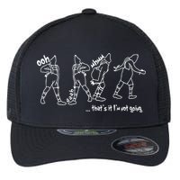 That's It I'm Not Going Funny X Mas Flexfit Unipanel Trucker Cap